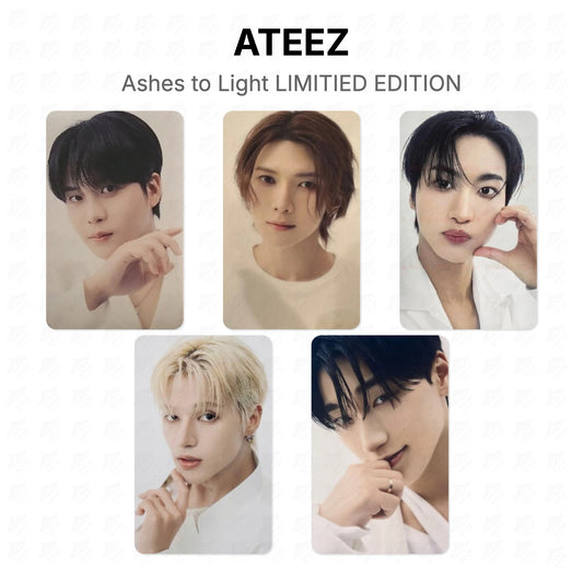 ATEEZ Ashes to Light LIMITIED EDITION Official Photocard