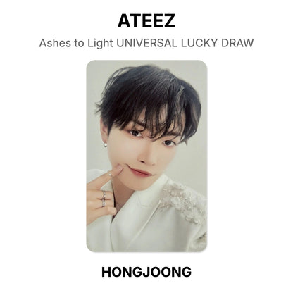 ATEEZ Ashes to Light UNIVERSAL LUCKY DRAW Offizielle Fotokarte