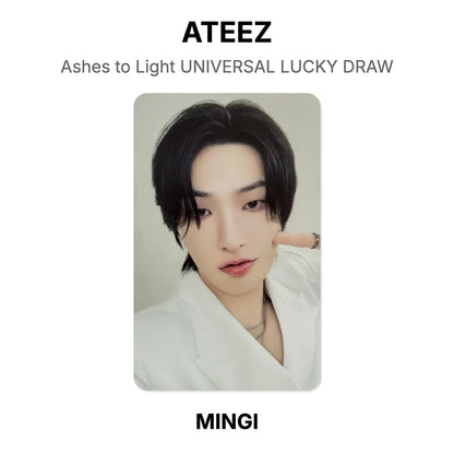 ATEEZ Ashes to Light UNIVERSAL LUCKY DRAW Offizielle Fotokarte