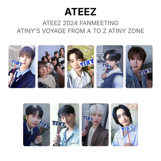 ATEEZ 2024 FANMEETING ATINY’S VOYAGE FROM A TO Z ATINY ZONE Official Photocard