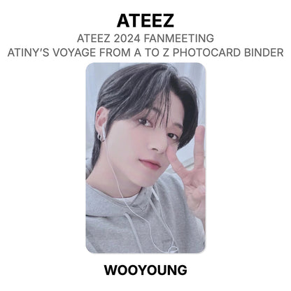 ATEEZ ATEEZ 2024 FANMEETING ATINY’S VOYAGE FROM A TO Z PHOTOCARD BINDER официальная фотокарта