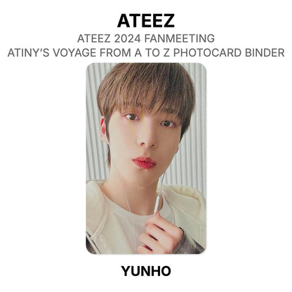 ATEEZ ATEEZ 2024 FANMEETING ATINY’S VOYAGE FROM A TO Z PHOTOCARD BINDER официальная фотокарта