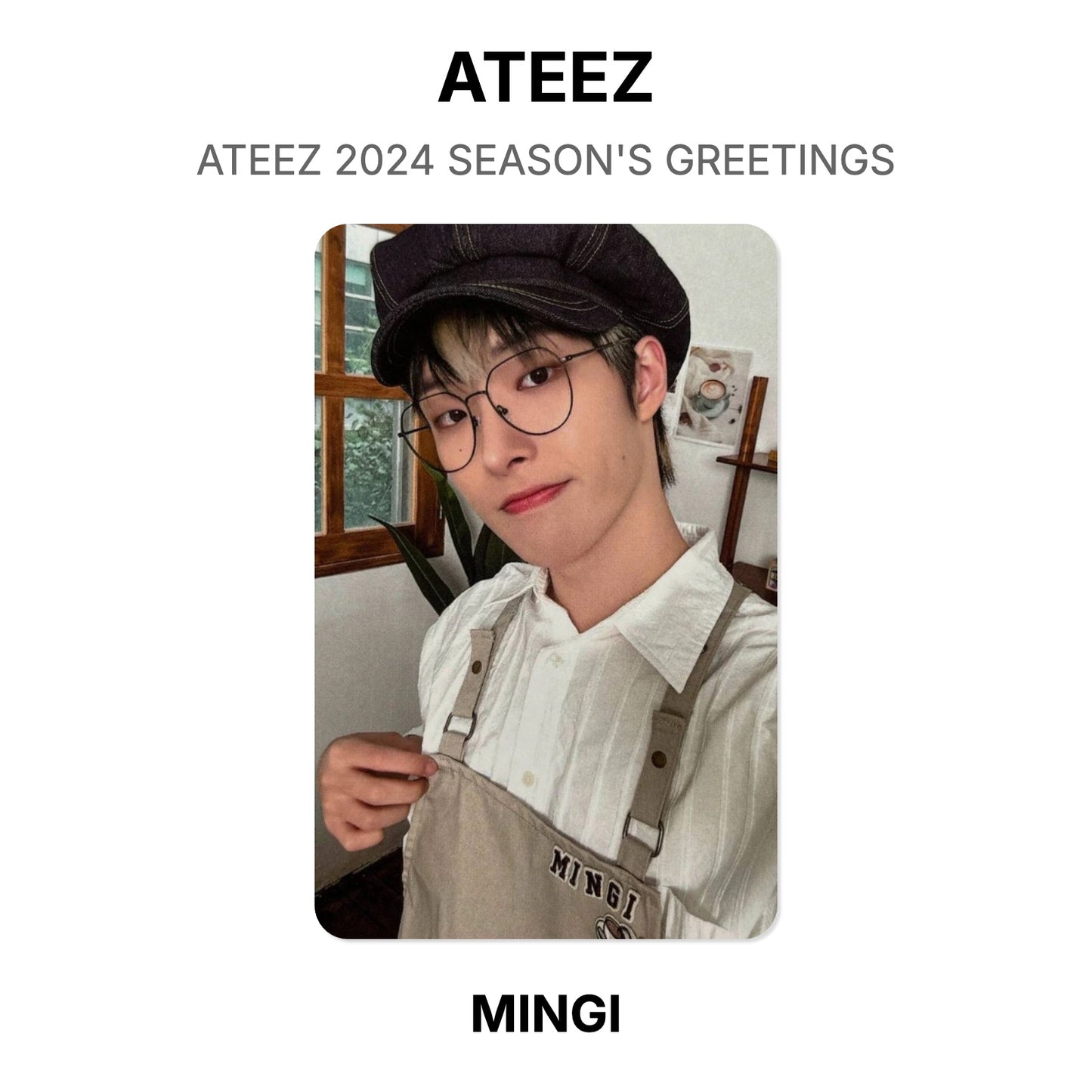 ATEEZ ATEEZ 2024 SEASON'S GREETINGS Official Photocard