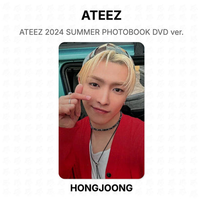 ATEEZ 2024 SUMMER PHOTOBOOK DVD ver. Official Photocard