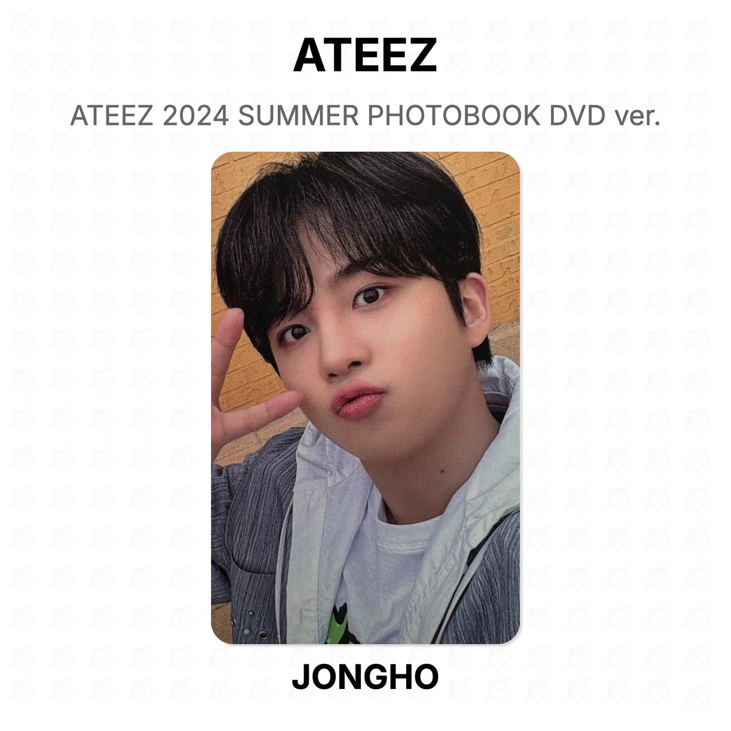ATEEZ 2024 SUMMER PHOTOBOOK DVD ver. Official Photocard