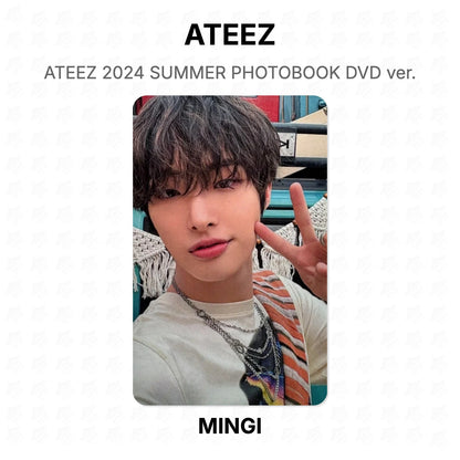ATEEZ 2024 SUMMER PHOTOBOOK DVD ver. Official Photocard