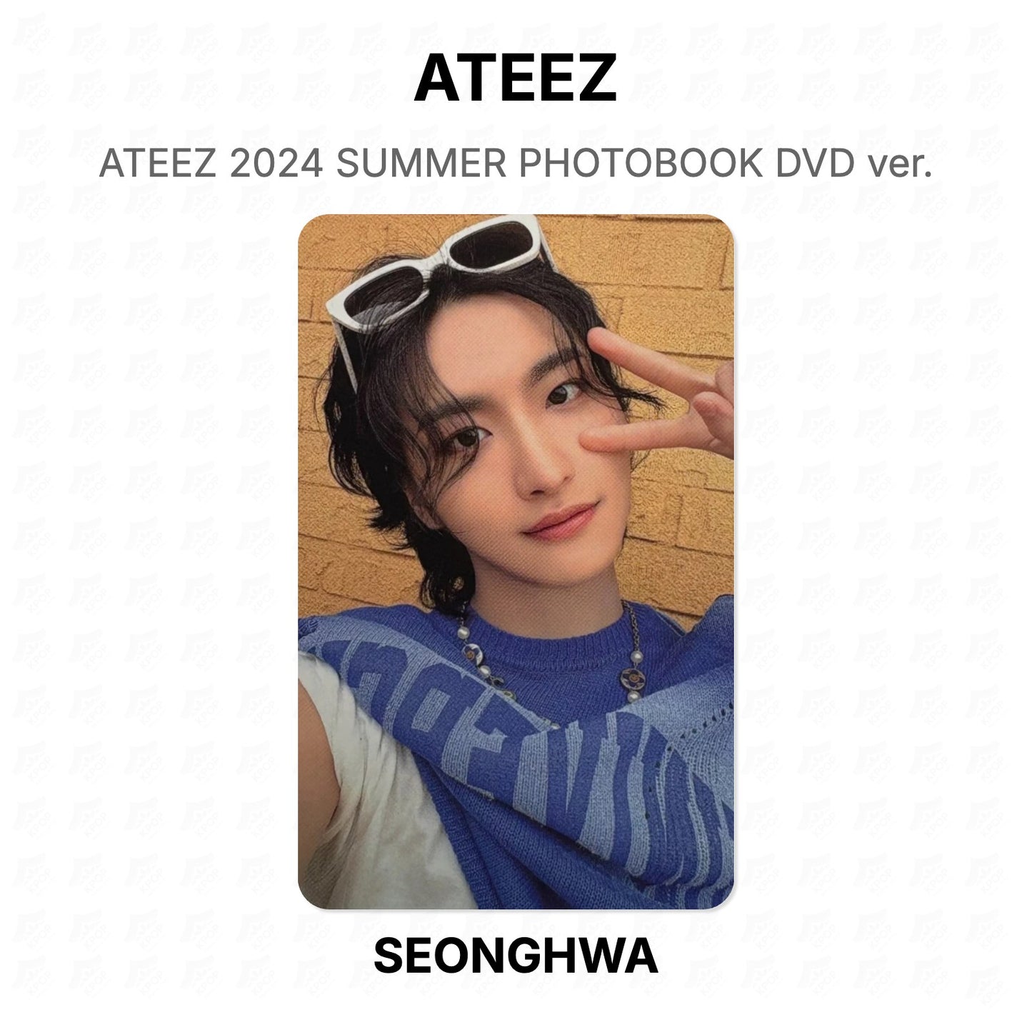 ATEEZ 2024 SUMMER PHOTOBOOK DVD ver. Official Photocard