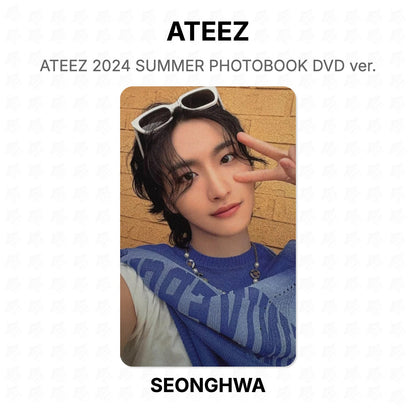 ATEEZ 2024 SUMMER PHOTOBOOK DVD ver. Official Photocard