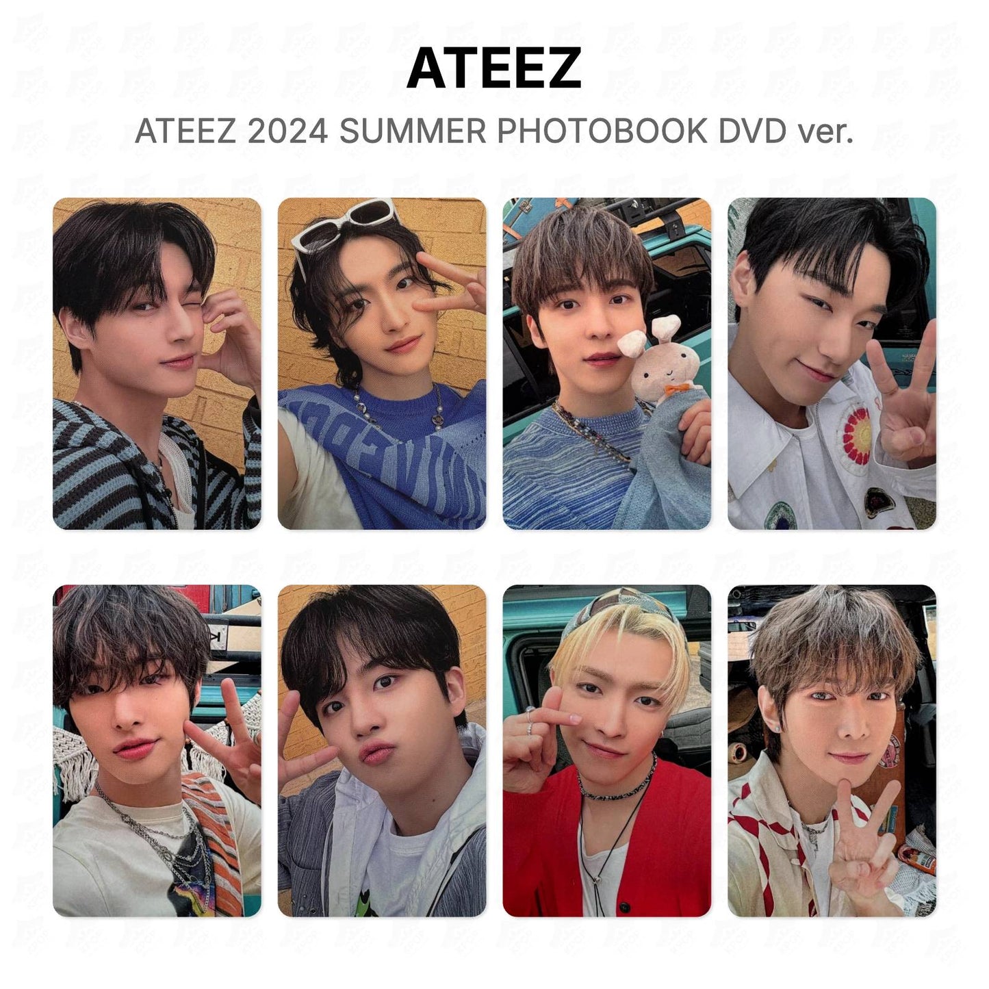 ATEEZ 2024 SUMMER PHOTOBOOK DVD ver. Official Photocard