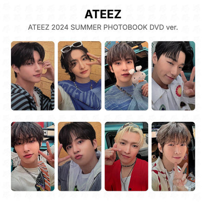 ATEEZ 2024 SUMMER PHOTOBOOK DVD ver. Official Photocard