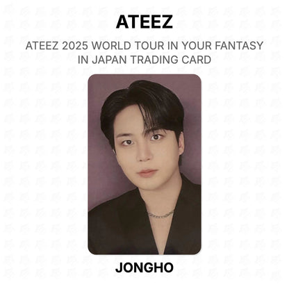 ATEEZ 2025 WORLD TOUR IN YOUR FANTASY IN JAPAN TRADING CARD Official Photocard