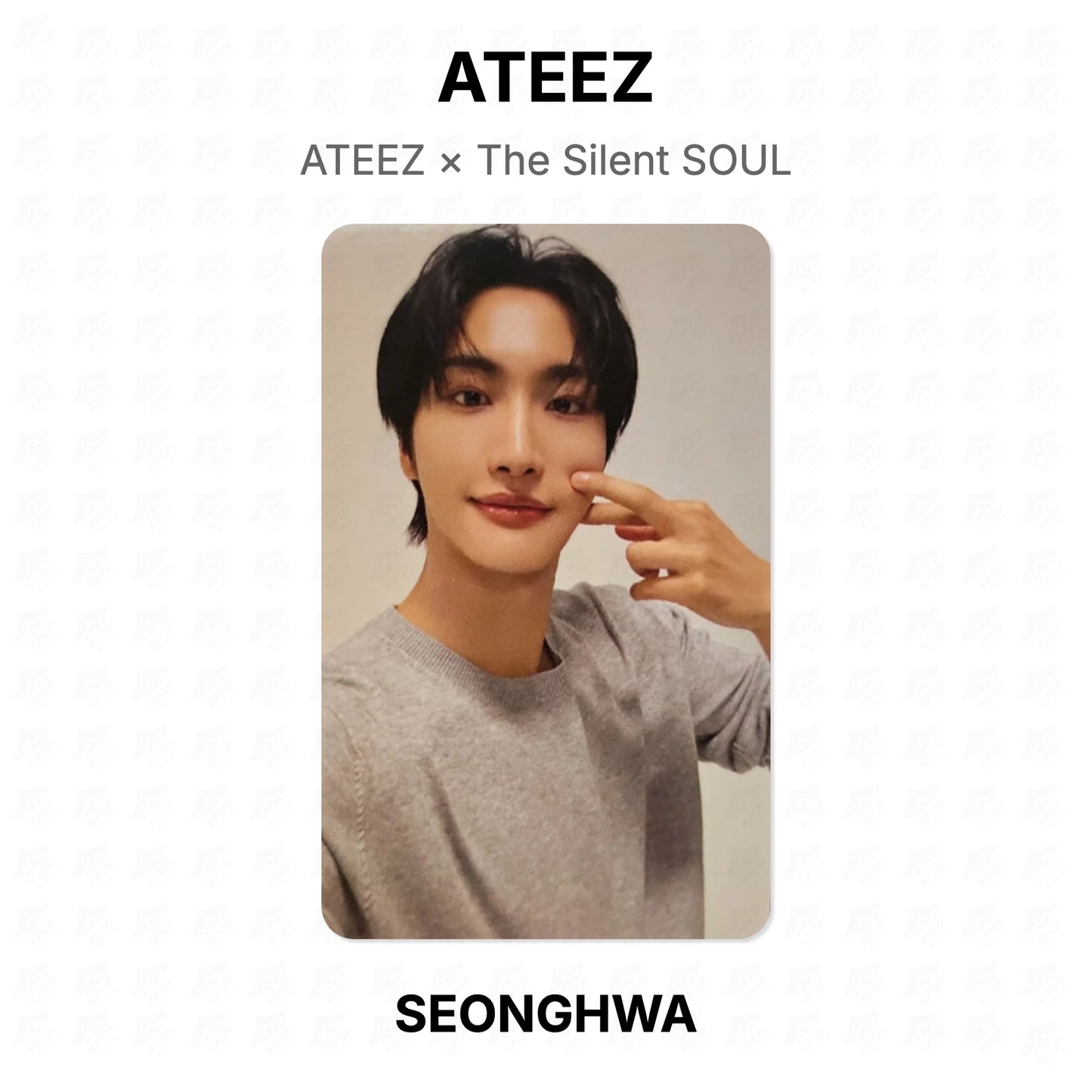 ATEEZ × The Silent SOUL Official Photocard