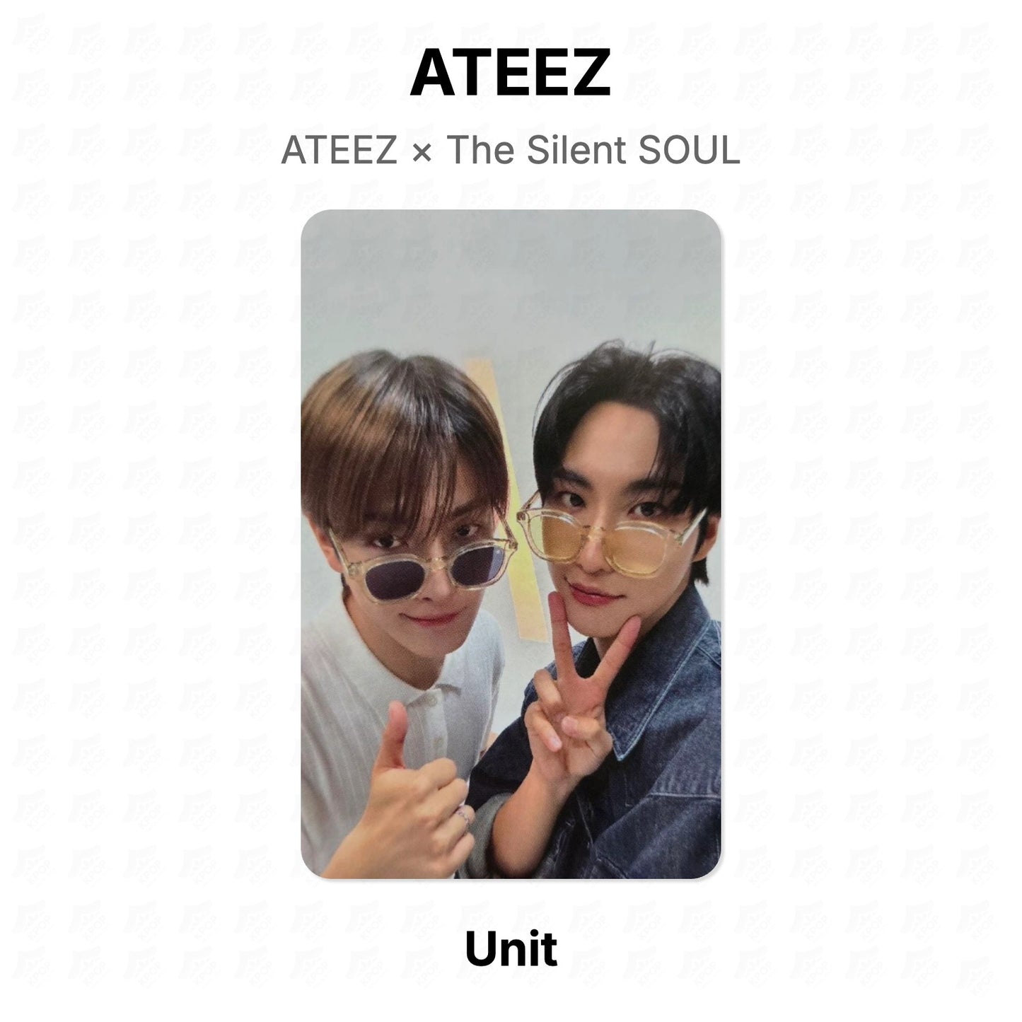 ATEEZ × The Silent SOUL Official Photocard