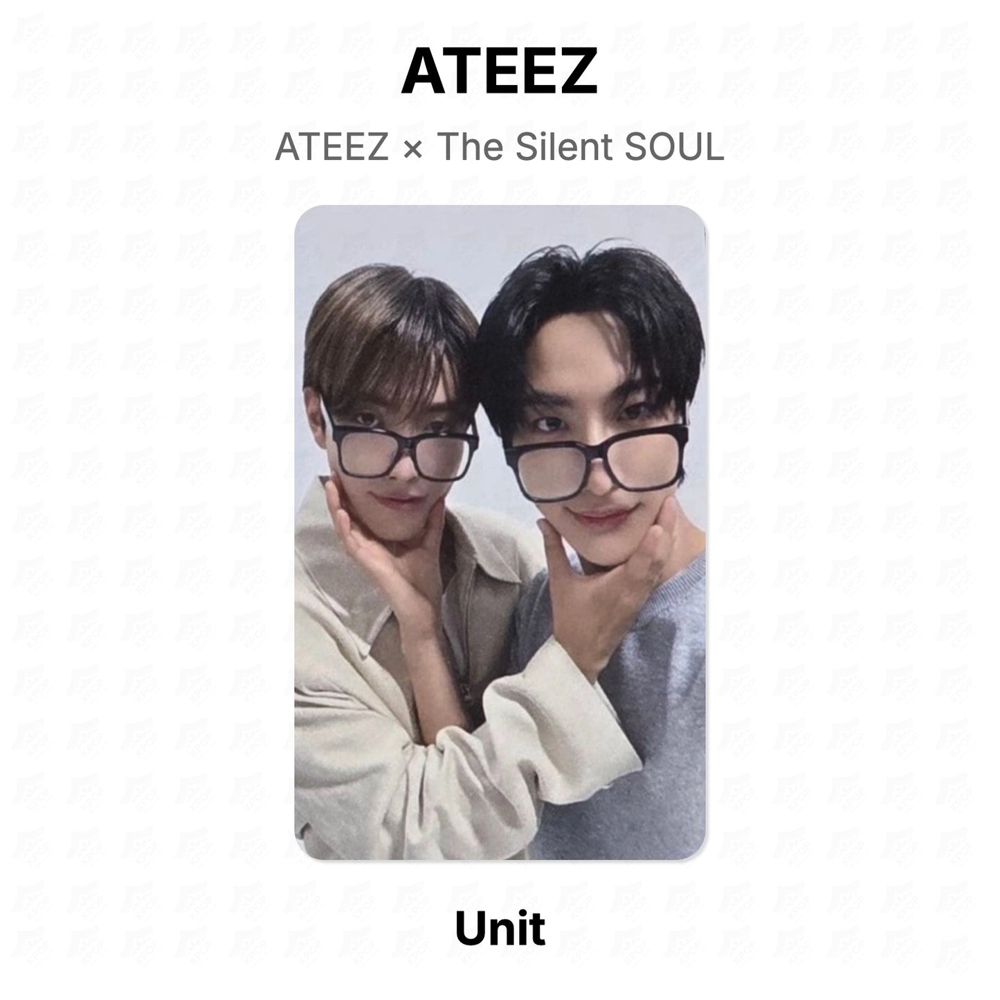 ATEEZ × The Silent SOUL Official Photocard
