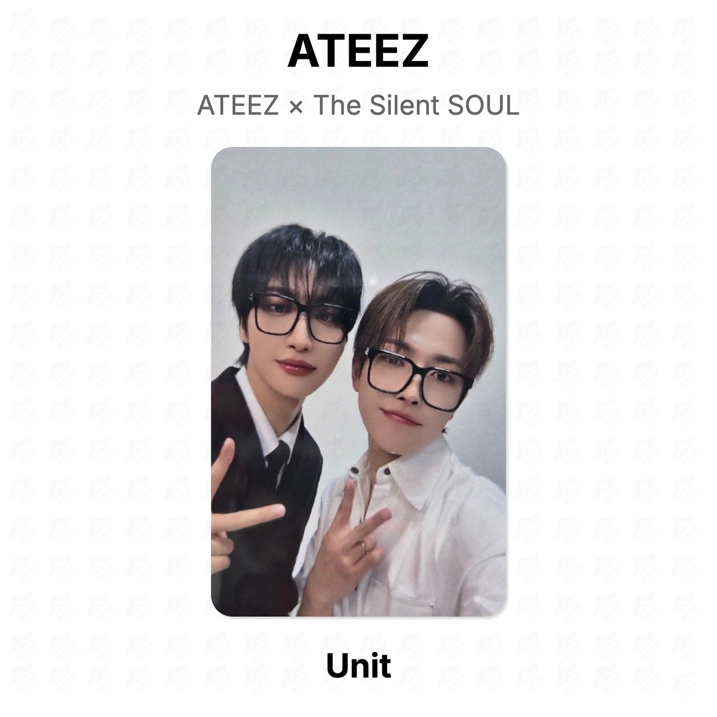 ATEEZ × The Silent SOUL Official Photocard