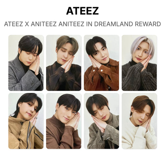 ATEEZ X ANITEEZ ANITEEZ IN DREAMLAND REWARD Offizielle Photocard