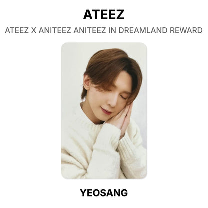 ATEEZ X ANITEEZ ANITEEZ IN DREAMLAND REWARD photocard oficial