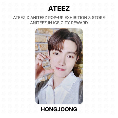 ATEEZ X ANITEEZ POP-UP EXHIBITION & STORE ANITEEZ IN ICE CITY REWARD Official Photocard