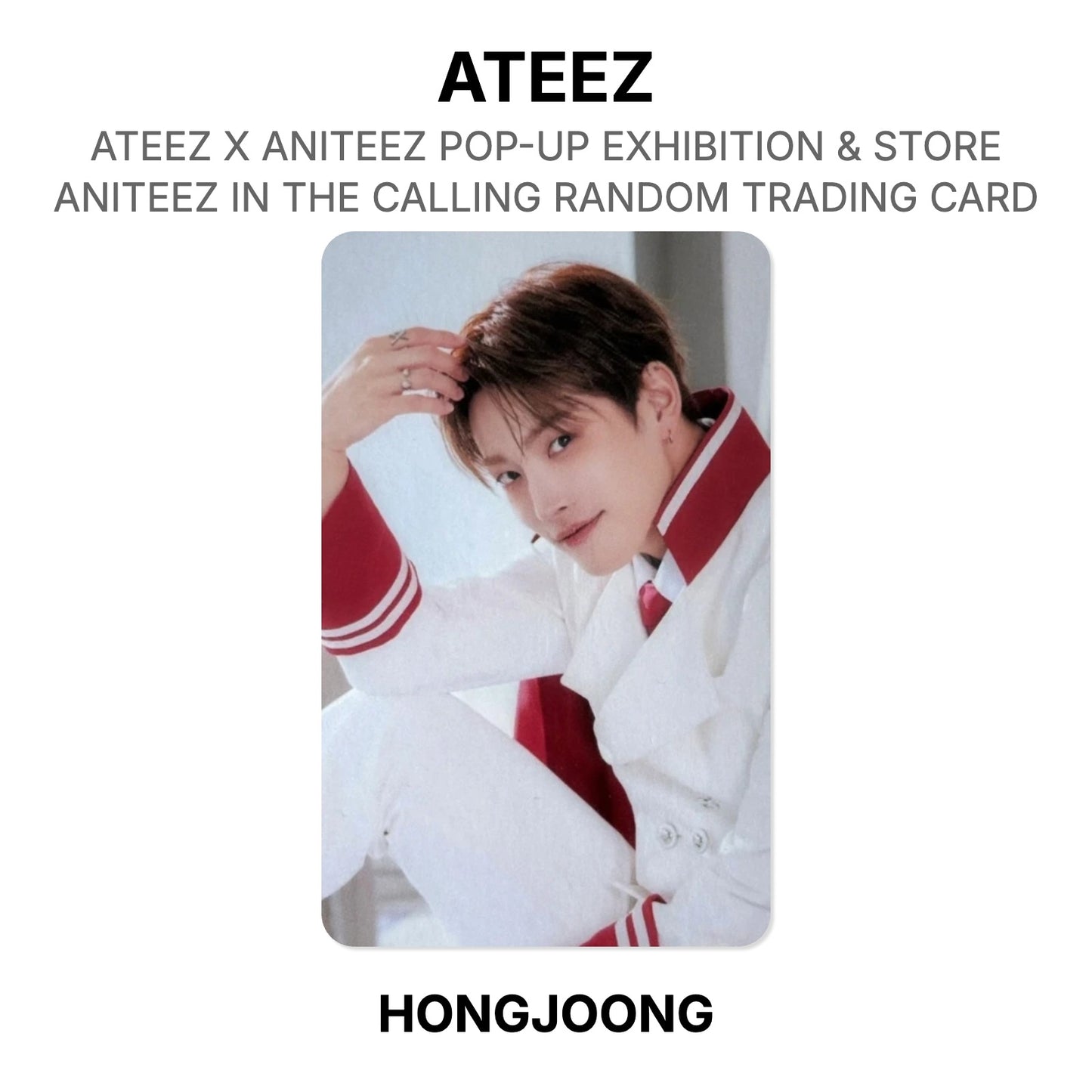 ATEEZ X ANITEEZ POP-UP EXHIBITION & STORE ANITEEZ IN THE CALLING RANDOM TRADING CARD Official Photocard