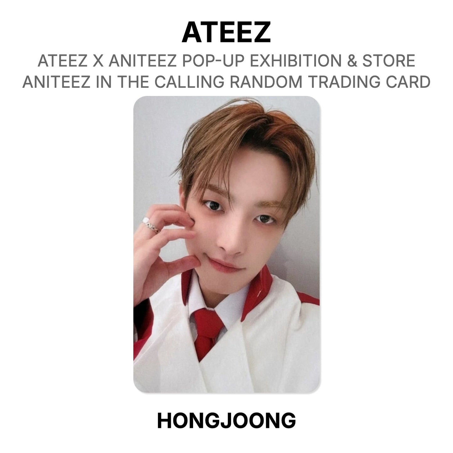 ATEEZ X ANITEEZ POP-UP EXHIBITION & STORE ANITEEZ IN THE CALLING RANDOM TRADING CARD Official Photocard