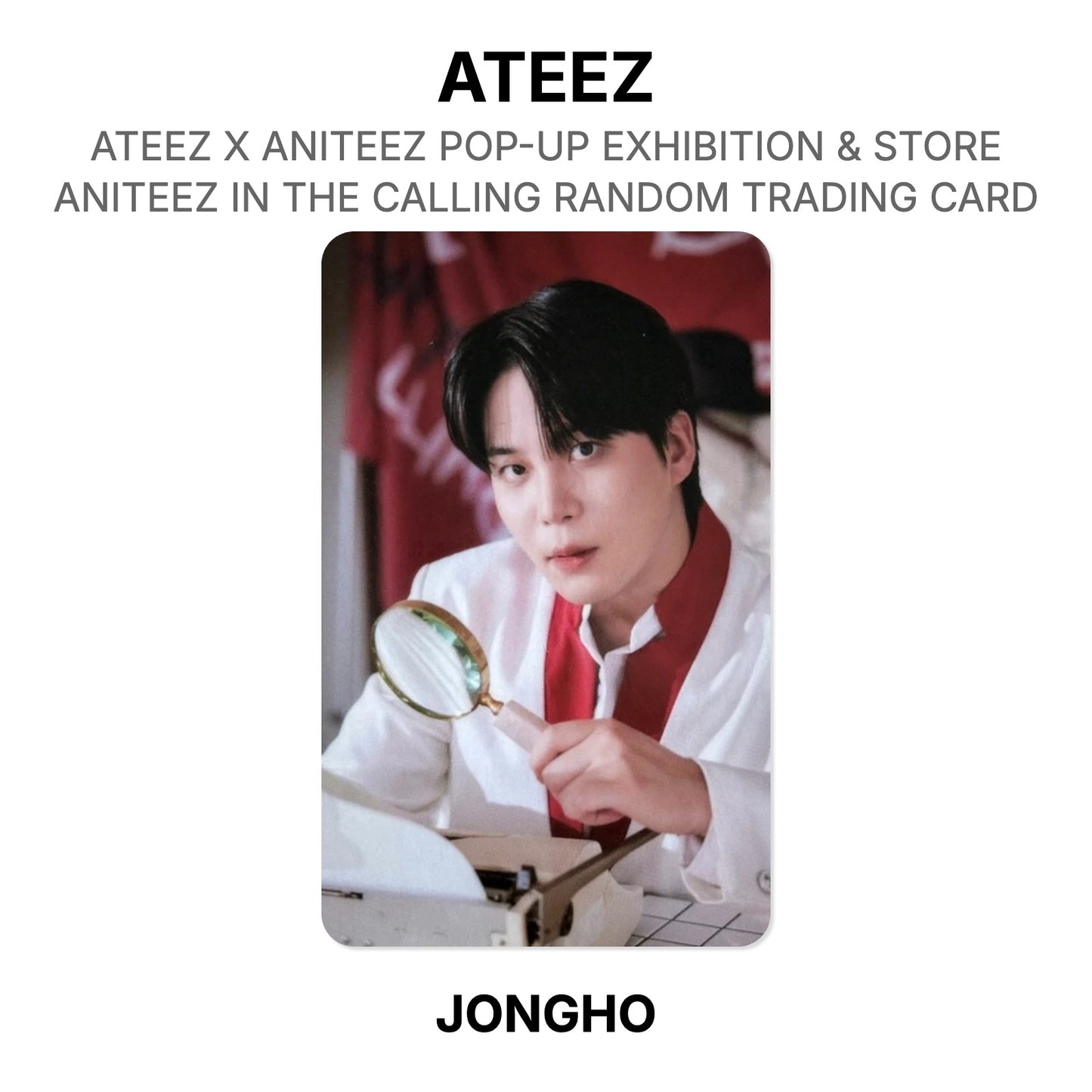 ATEEZ X ANITEEZ POP-UP EXHIBITION & STORE ANITEEZ IN THE CALLING RANDOM TRADING CARD Official Photocard
