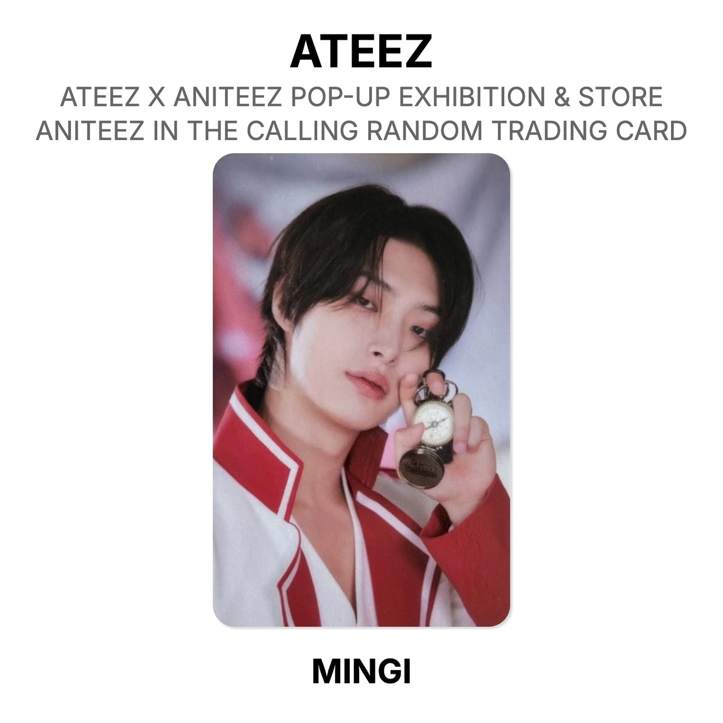 ATEEZ X ANITEEZ POP-UP EXHIBITION & STORE ANITEEZ IN THE CALLING RANDOM TRADING CARD Official Photocard