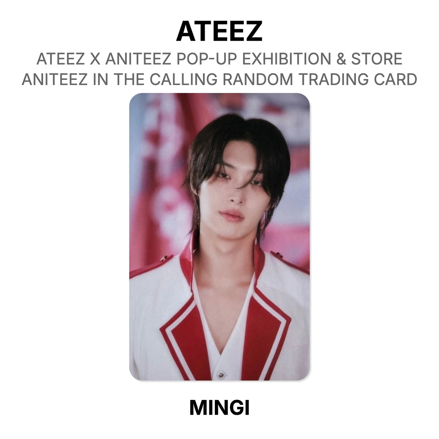 ATEEZ X ANITEEZ POP-UP EXHIBITION & STORE ANITEEZ IN THE CALLING RANDOM TRADING CARD Official Photocard