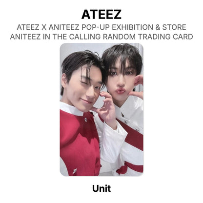 ATEEZ X ANITEEZ POP-UP EXHIBITION & STORE ANITEEZ IN THE CALLING RANDOM TRADING CARD Official Photocard