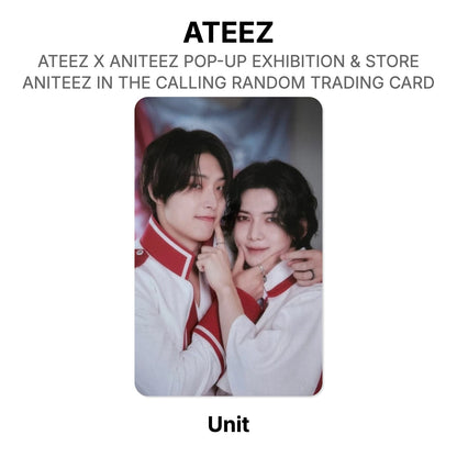 ATEEZ X ANITEEZ POP-UP EXHIBITION & STORE ANITEEZ IN THE CALLING RANDOM TRADING CARD Official Photocard