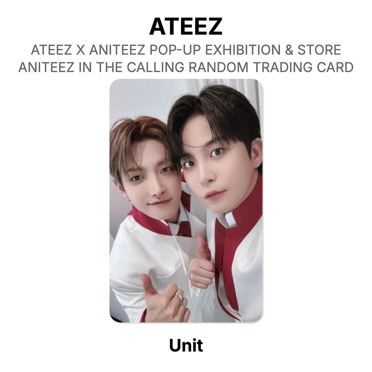ATEEZ X ANITEEZ POP-UP EXHIBITION & STORE ANITEEZ IN THE CALLING RANDOM TRADING CARD Official Photocard