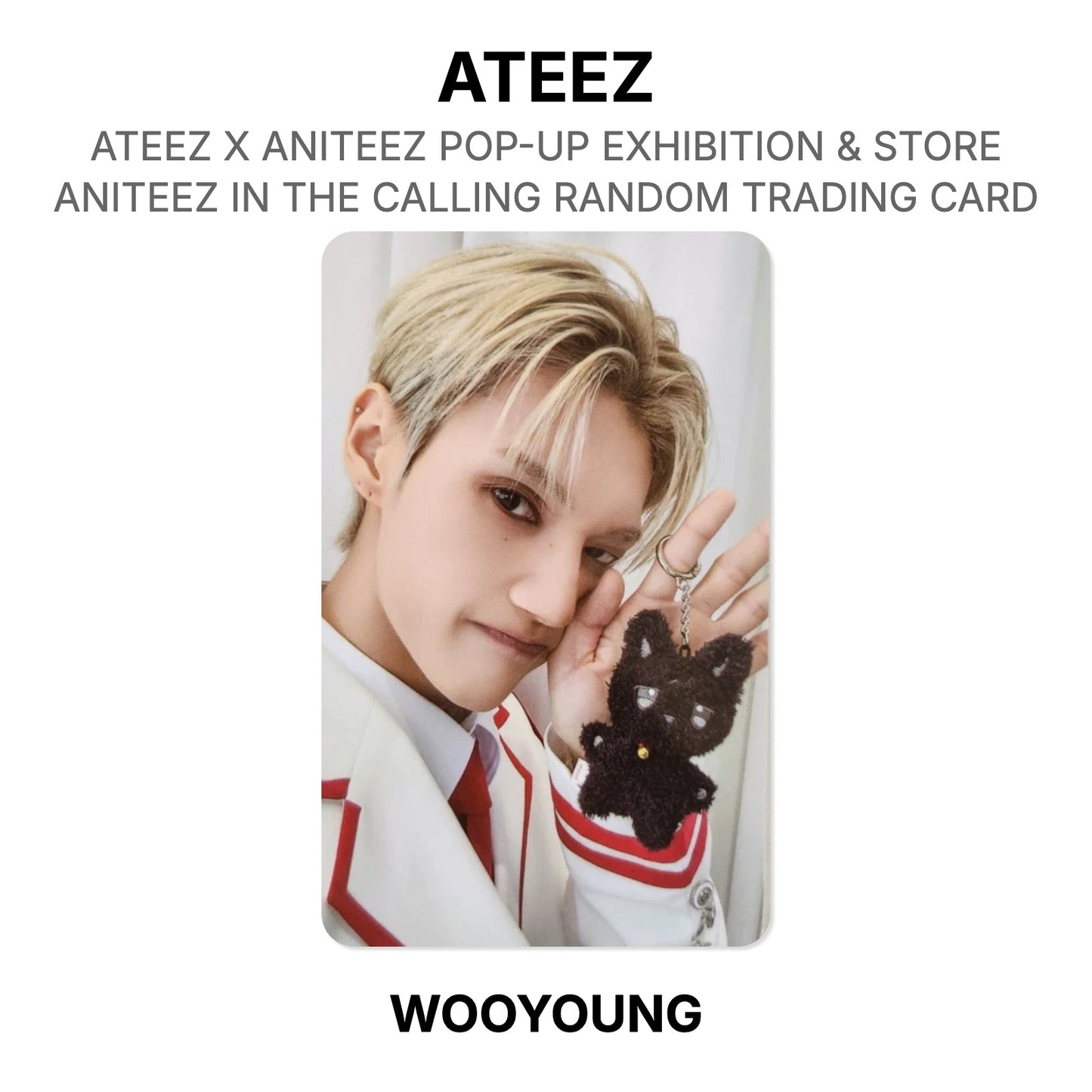 ATEEZ X ANITEEZ POP-UP EXHIBITION & STORE ANITEEZ IN THE CALLING RANDOM TRADING CARD Official Photocard