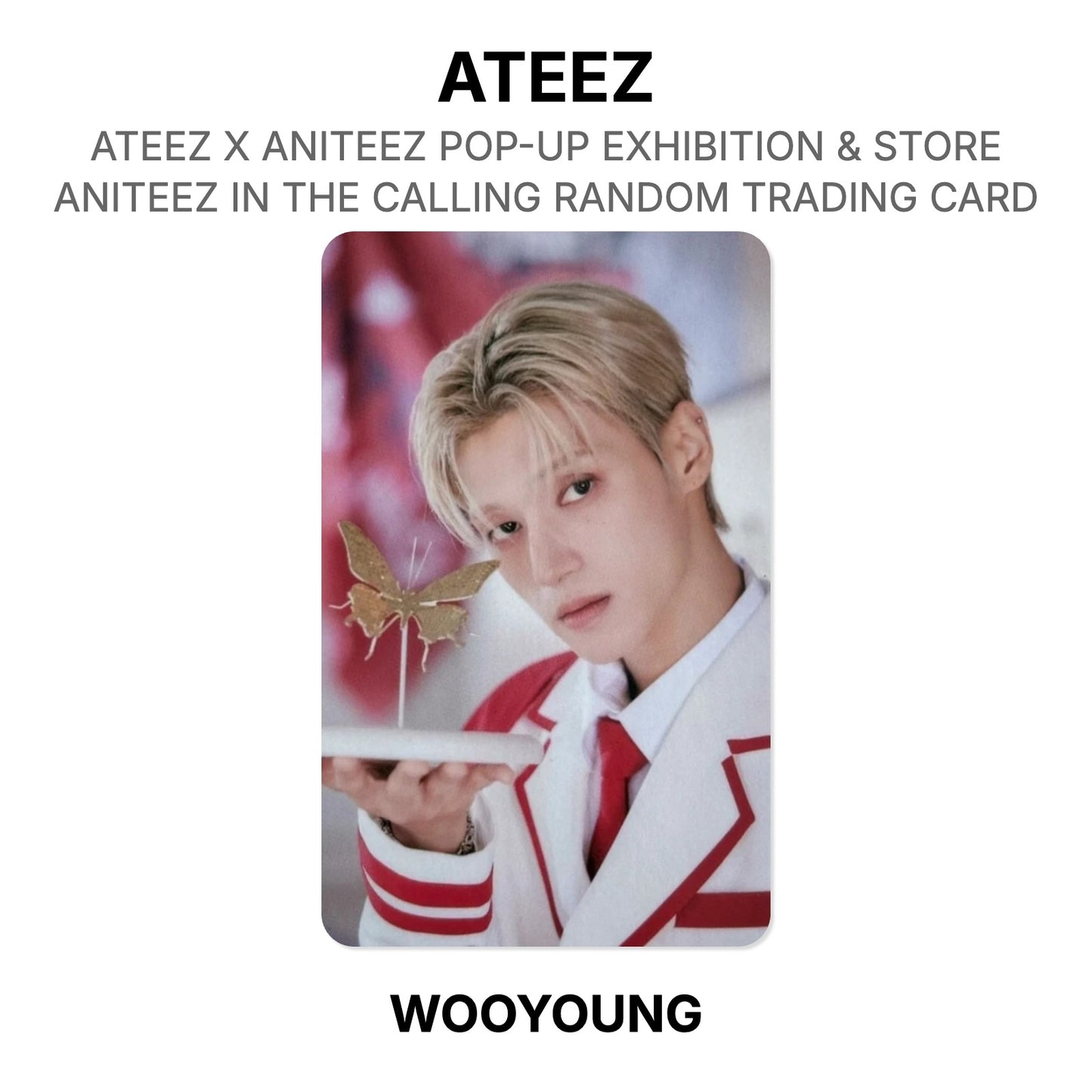 ATEEZ X ANITEEZ POP-UP EXHIBITION & STORE ANITEEZ IN THE CALLING RANDOM TRADING CARD Official Photocard