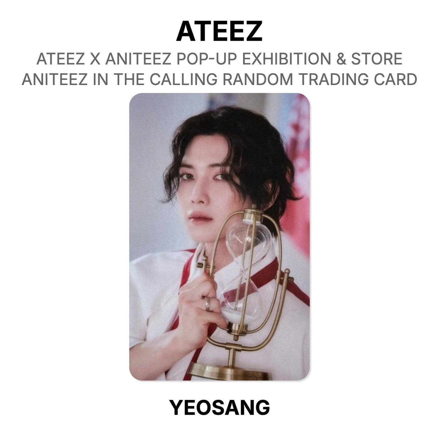 ATEEZ X ANITEEZ POP-UP EXHIBITION & STORE ANITEEZ IN THE CALLING RANDOM TRADING CARD Official Photocard