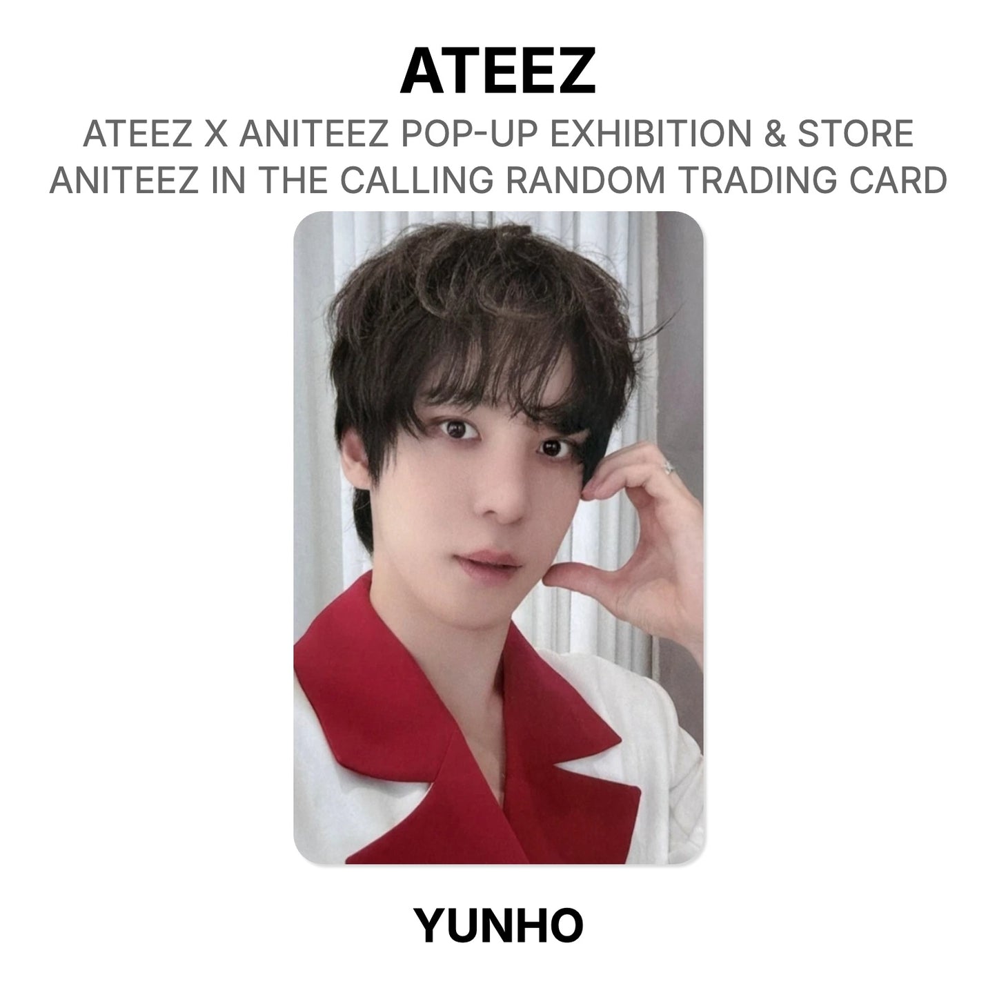 ATEEZ X ANITEEZ POP-UP EXHIBITION & STORE ANITEEZ IN THE CALLING RANDOM TRADING CARD Official Photocard