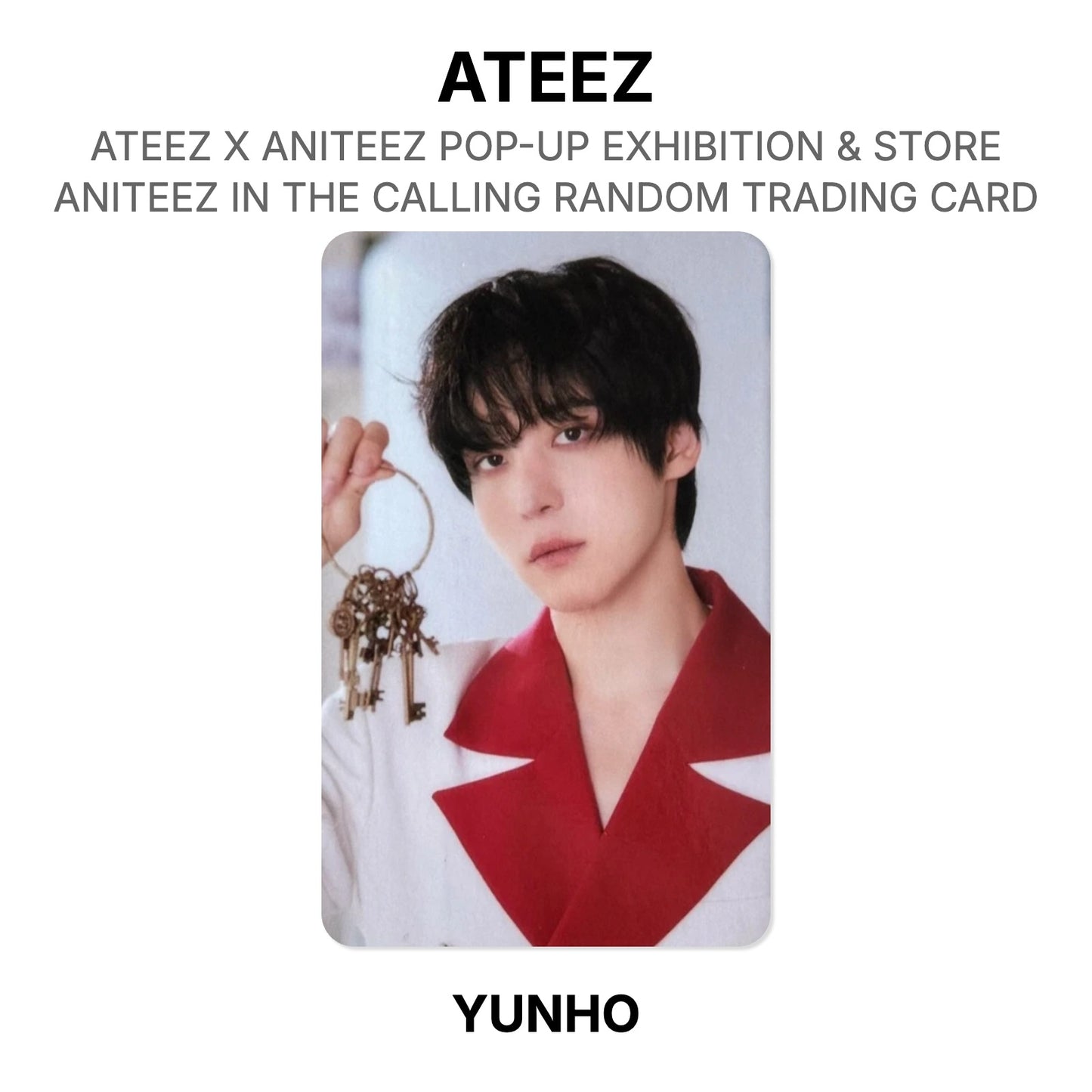ATEEZ X ANITEEZ POP-UP EXHIBITION & STORE ANITEEZ IN THE CALLING RANDOM TRADING CARD Official Photocard