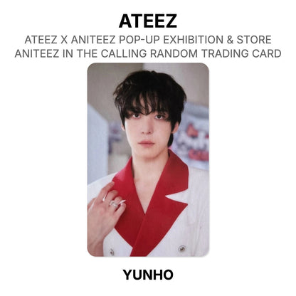 ATEEZ X ANITEEZ POP-UP EXHIBITION & STORE ANITEEZ IN THE CALLING RANDOM TRADING CARD Official Photocard