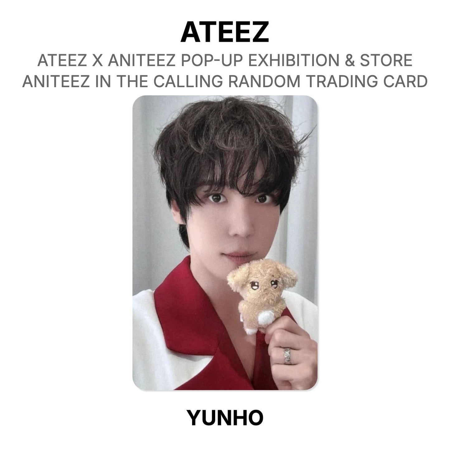 ATEEZ X ANITEEZ POP-UP EXHIBITION & STORE ANITEEZ IN THE CALLING RANDOM TRADING CARD Official Photocard