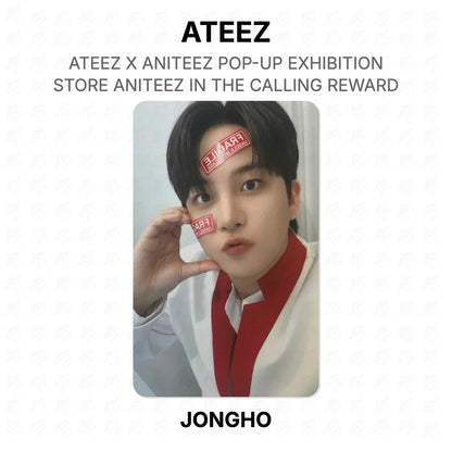 ATEEZ X ANITEEZ POP-UP EXHIBITION & STORE ANITEEZ IN THE CALLING REWARD Official Photocard