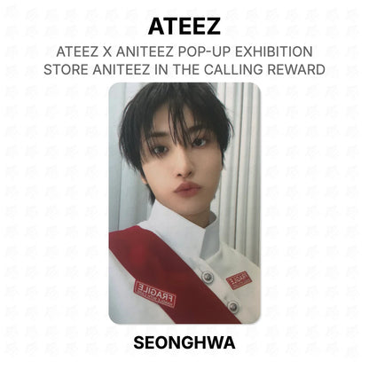 ATEEZ X ANITEEZ POP-UP EXHIBITION & STORE ANITEEZ IN THE CALLING REWARD Official Photocard