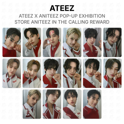 ATEEZ X ANITEEZ POP-UP EXHIBITION & STORE ANITEEZ IN THE CALLING REWARD Official Photocard