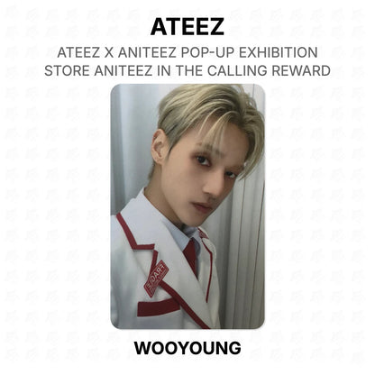 ATEEZ X ANITEEZ POP-UP EXHIBITION & STORE ANITEEZ IN THE CALLING REWARD Official Photocard