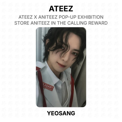 ATEEZ X ANITEEZ POP-UP EXHIBITION & STORE ANITEEZ IN THE CALLING REWARD Official Photocard