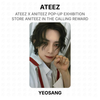 ATEEZ X ANITEEZ POP-UP EXHIBITION & STORE ANITEEZ IN THE CALLING REWARD Official Photocard