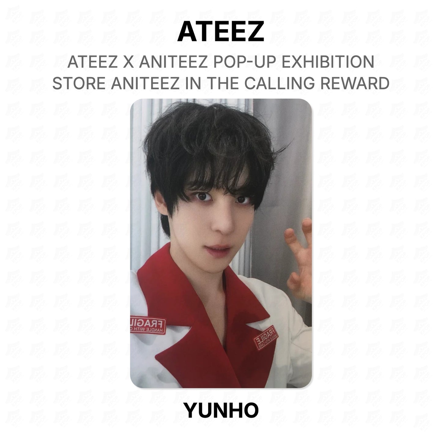ATEEZ X ANITEEZ POP-UP EXHIBITION & STORE ANITEEZ IN THE CALLING REWARD Official Photocard