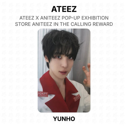 ATEEZ X ANITEEZ POP-UP EXHIBITION & STORE ANITEEZ IN THE CALLING REWARD Official Photocard