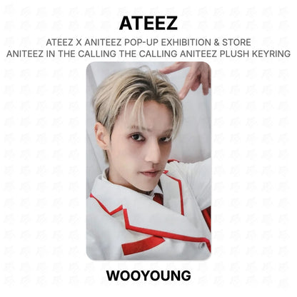 ATEEZ X ANITEEZ POP-UP EXHIBITION & STORE ANITEEZ IN THE CALLING THE CALLING ANITEEZ PLUSH KEYRING Official Photocard