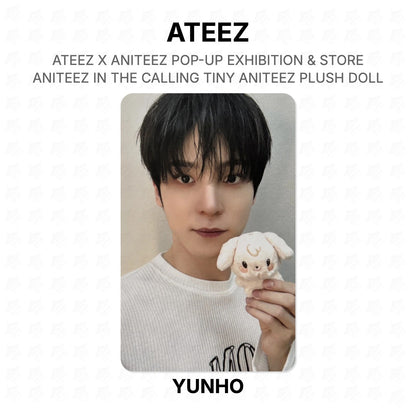 ATEEZ X ANITEEZ POP-UP EXHIBITION & STORE ANITEEZ IN THE CALLING TINY ANITEEZ PLUSH DOLL Official Photocard