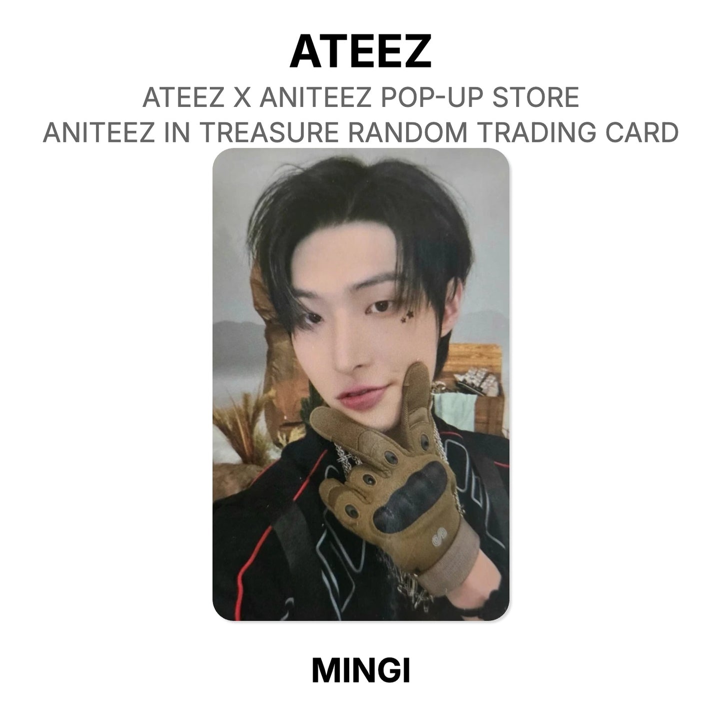 ATEEZ X ANITEEZ POP-UP STORE ANITEEZ IN TREASURE RANDOM TRADING CARD Official Photocard