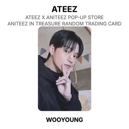 ATEEZ X ANITEEZ POP-UP STORE ANITEEZ IN TREASURE RANDOM TRADING CARD Official Photocard