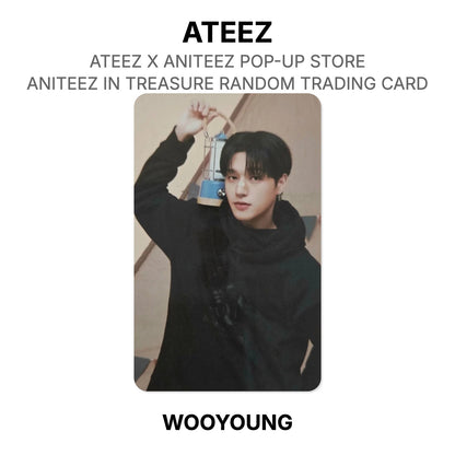ATEEZ X ANITEEZ POP-UP STORE ANITEEZ IN TREASURE RANDOM TRADING CARD Official Photocard